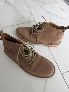 Women’s South Africa veldskoen Casual leather safari Boots in Taupe Brown